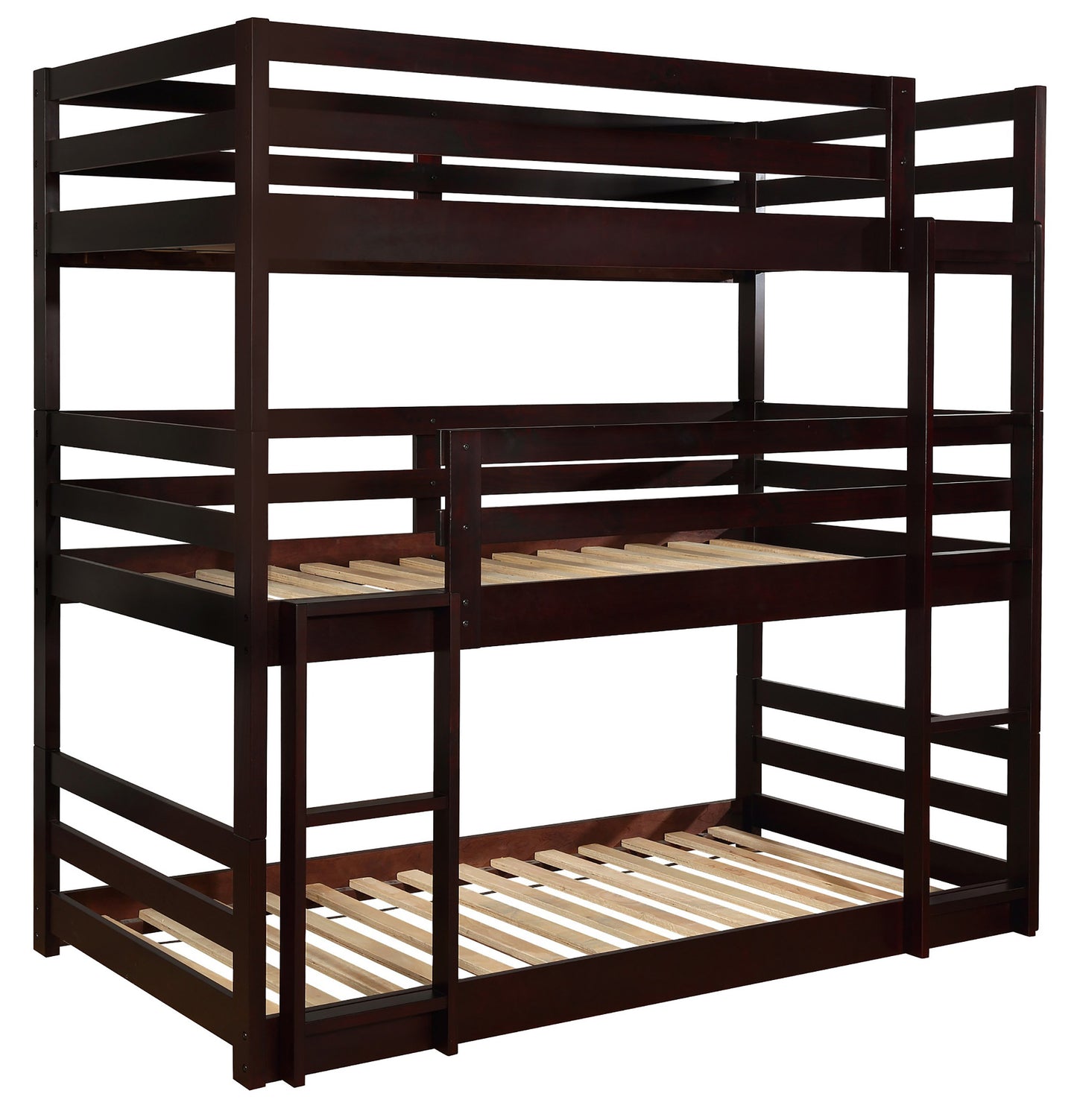 twin / twin / twin triple bunk bed