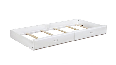 Tamarac Wood Storage Trundle WhiteWhite