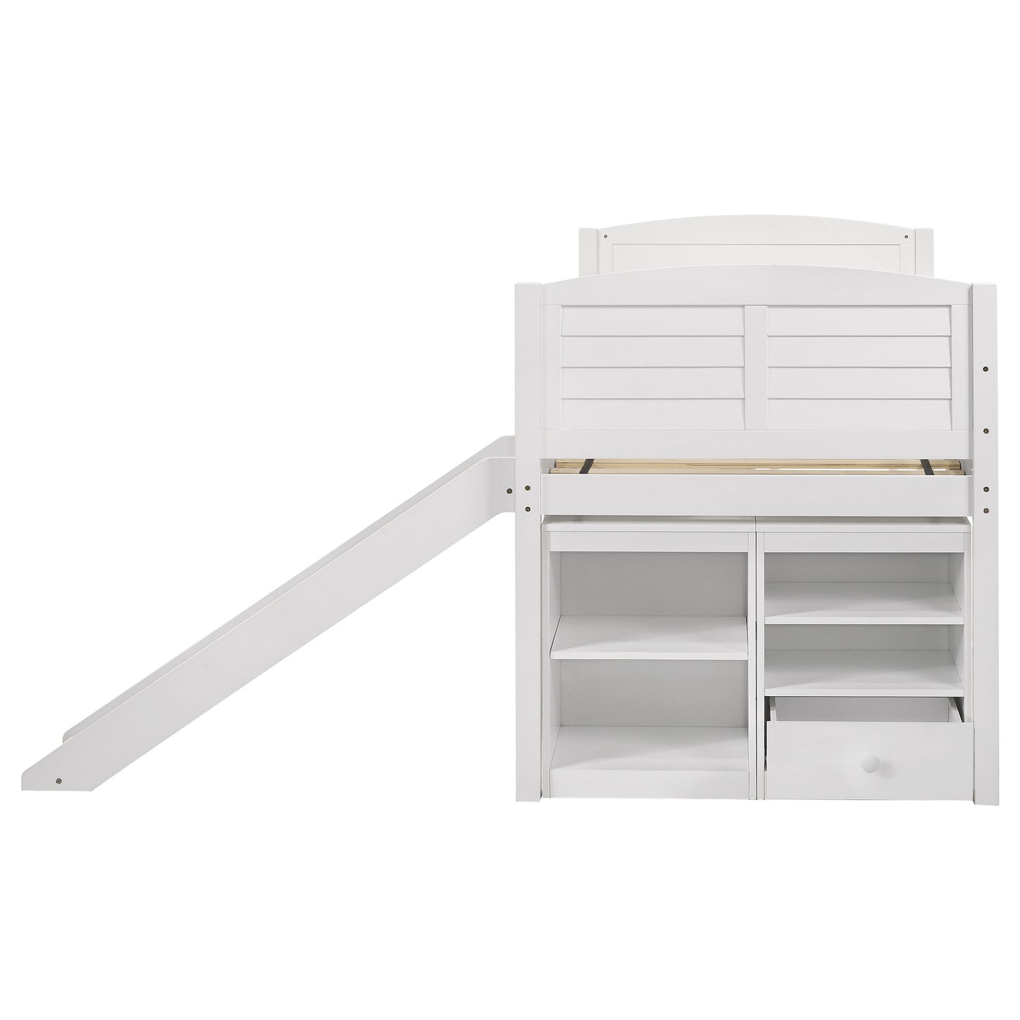 twin workstation loft bed