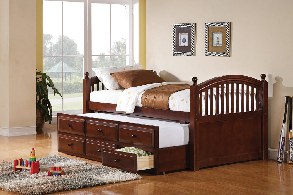 Captain'S Bed W/ Trundle