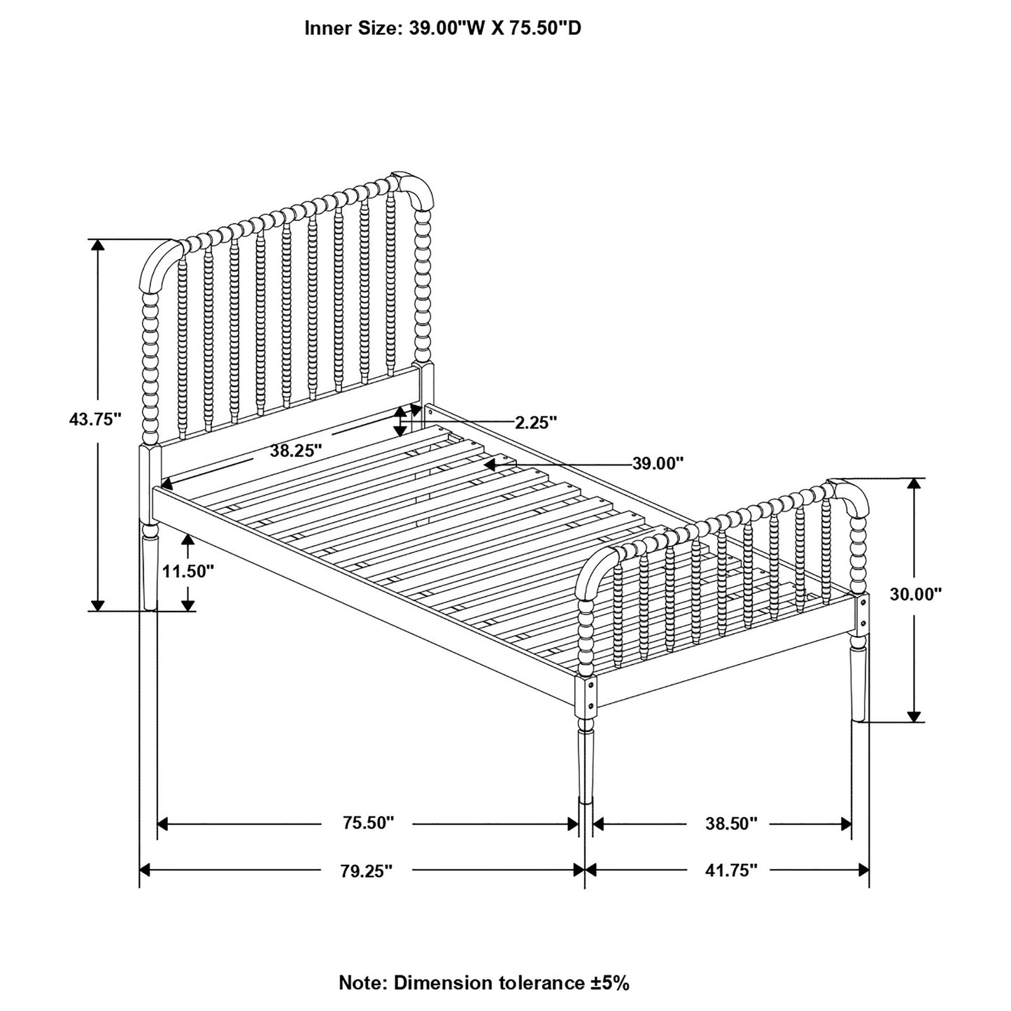 twin bed