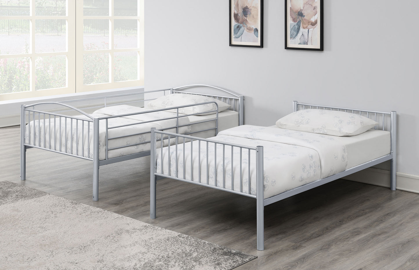 twin / twin bunk bed