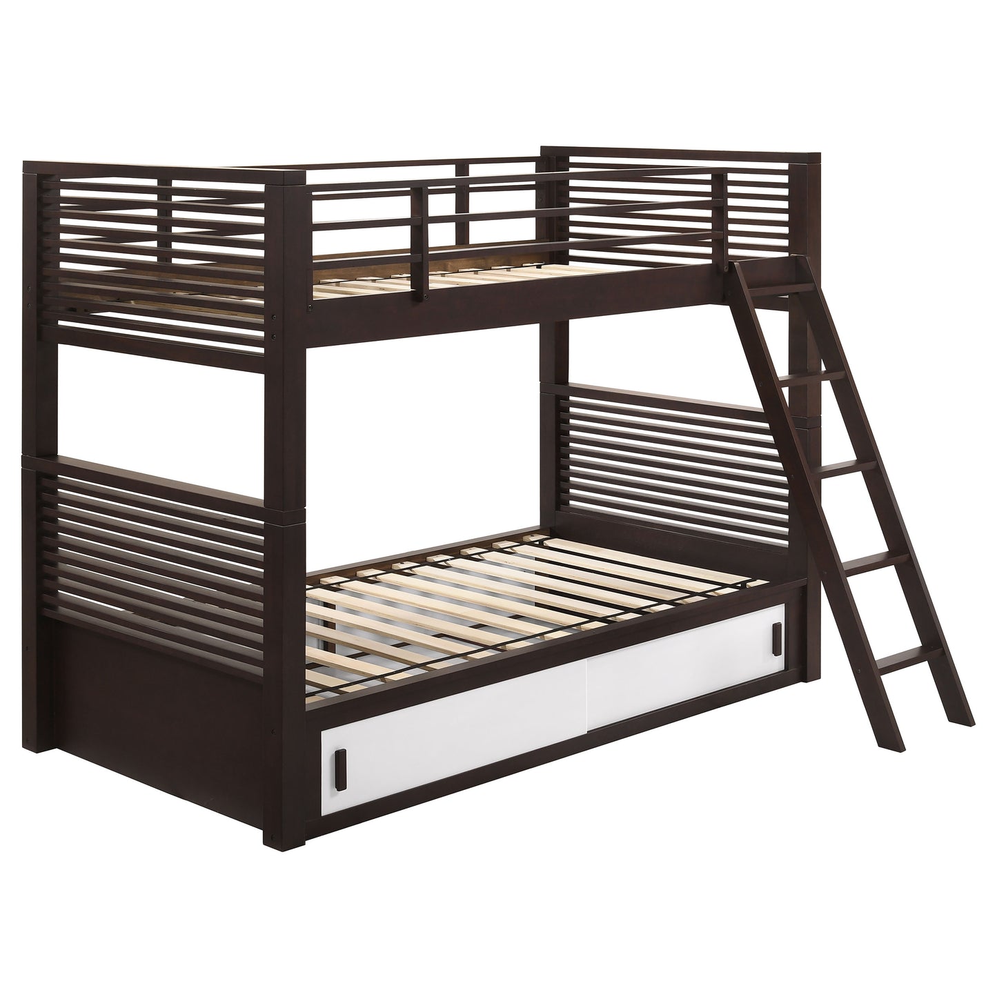 twin / twin bunk bed