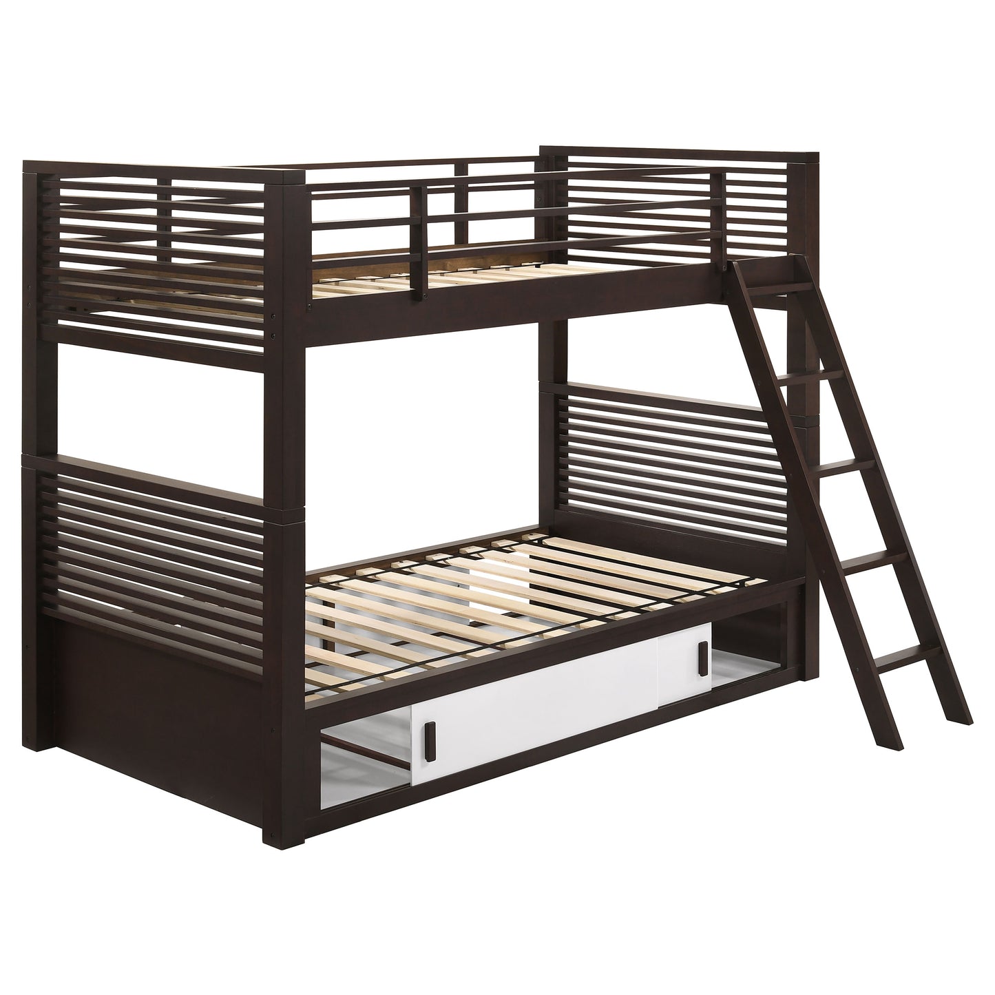 twin / twin bunk bed