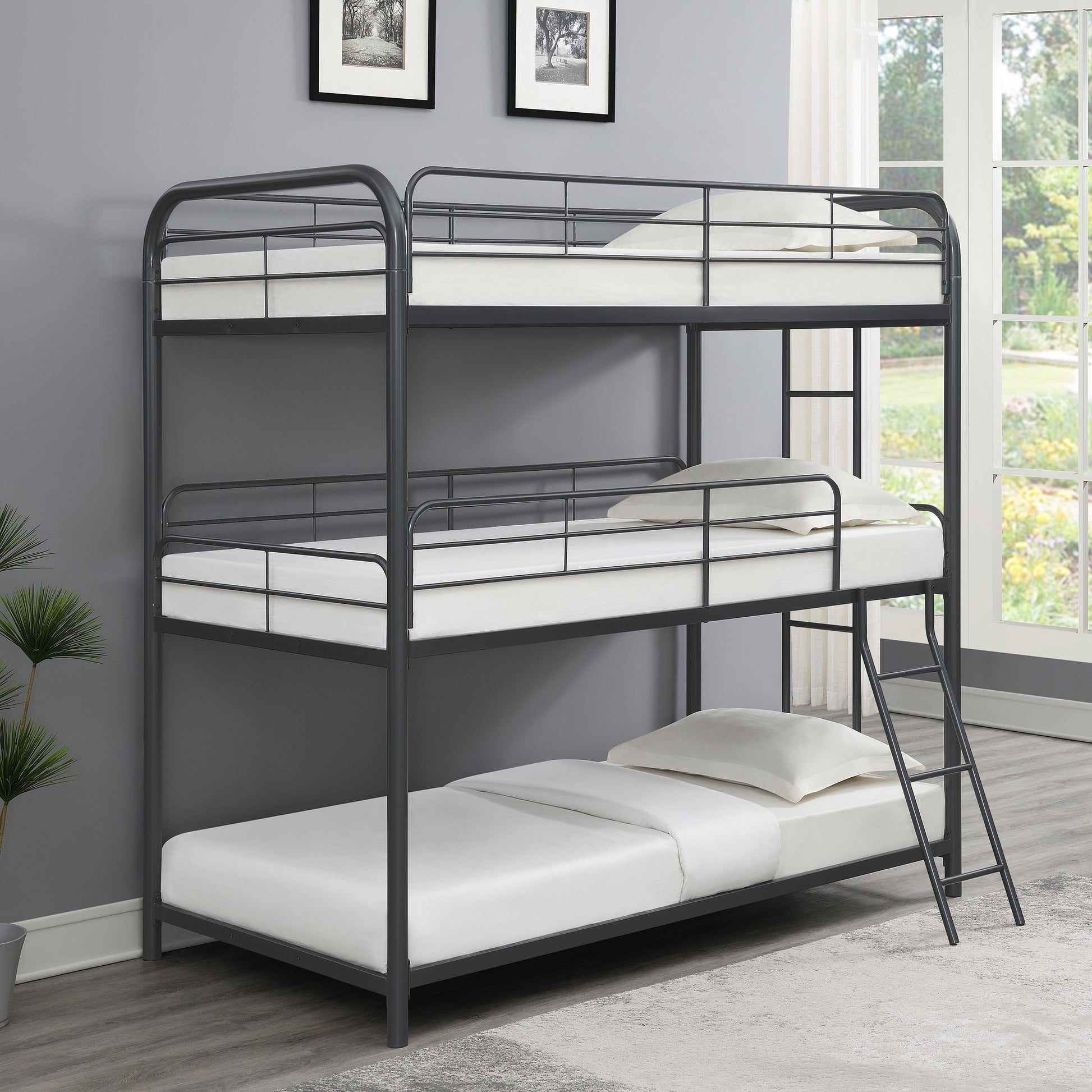 Twin / Twin / Twin Triple Bunk Bed