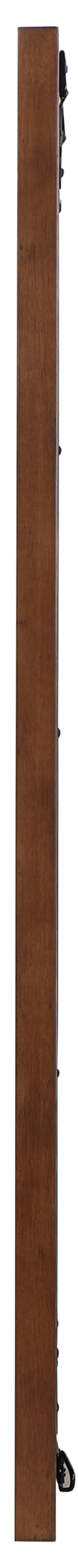 Delaney 30" Walnut Birch Veneer Frame Mirror, 1 Piece