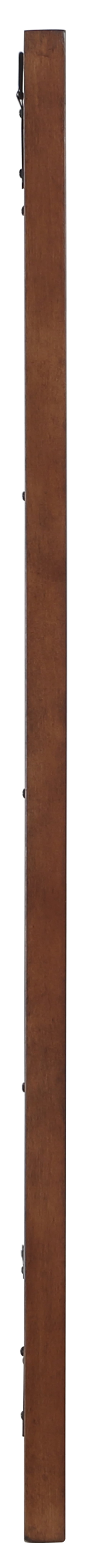 Delaney 44" Walnut Birch Veneer Frame Mirror, 1 Piece