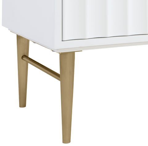 Isolde 48" White Engineered Stone Top And Solid Wood Base Bathroom Vanity, 1 Piece