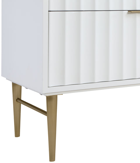 Isolde 60" White Engineered Stone Top And Solid Wood Base Bathroom Vanity, 1 Piece