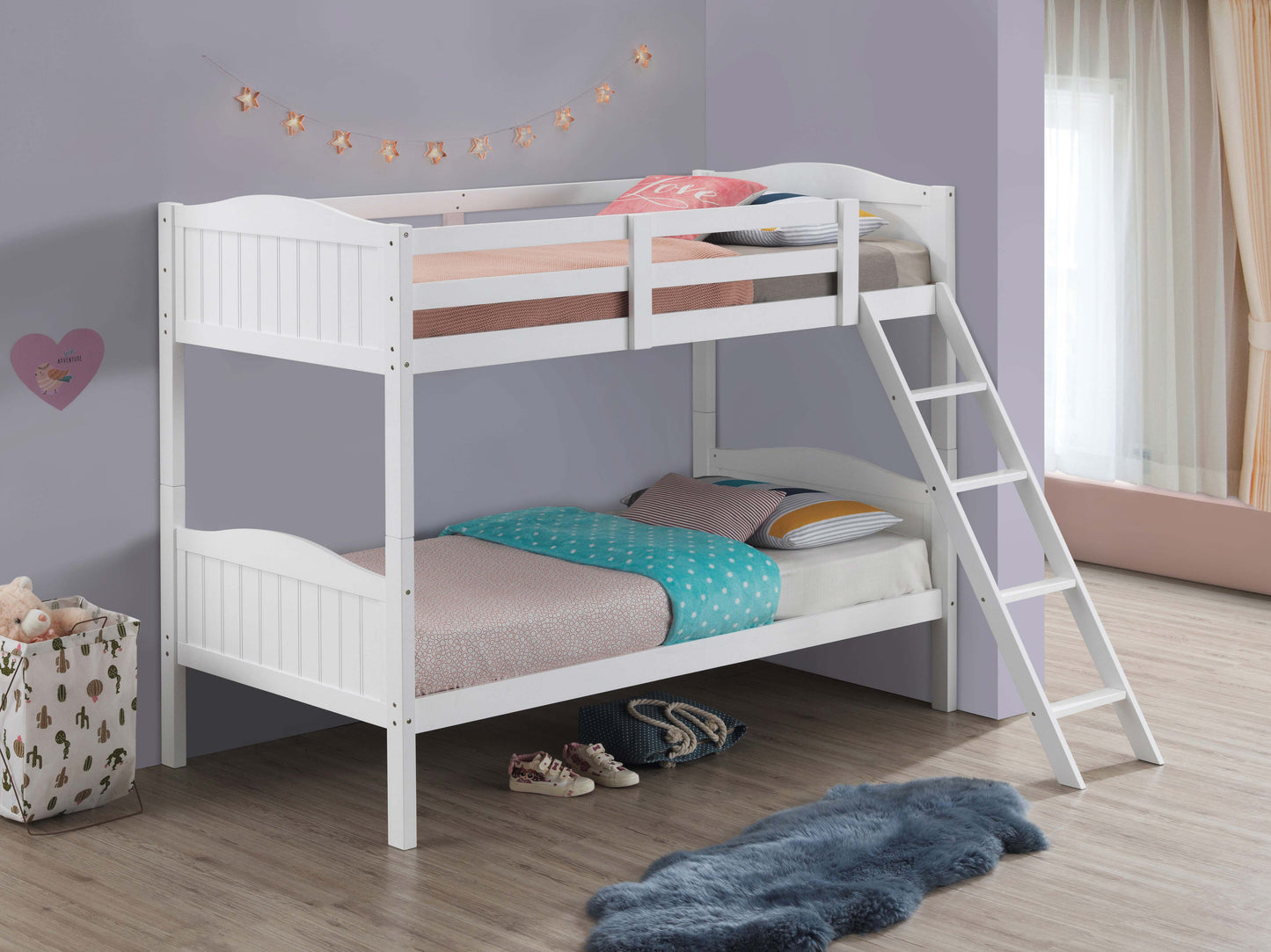 twin / twin bunk bed