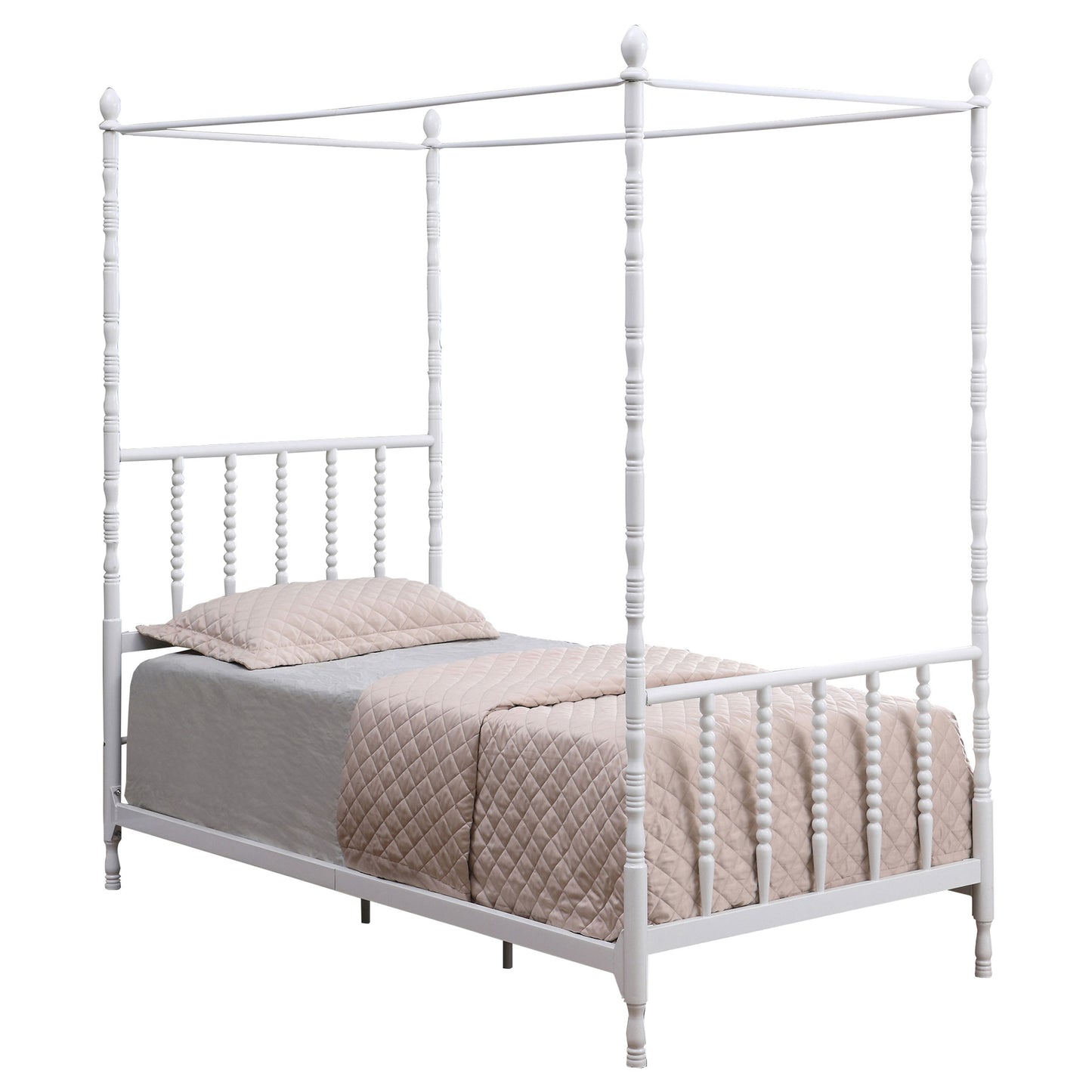 twin canopy bed