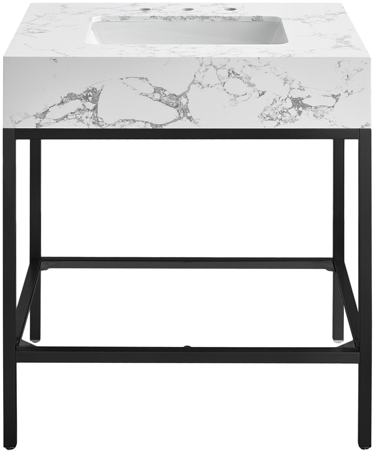 giselle black engineered marble bathroom vanity