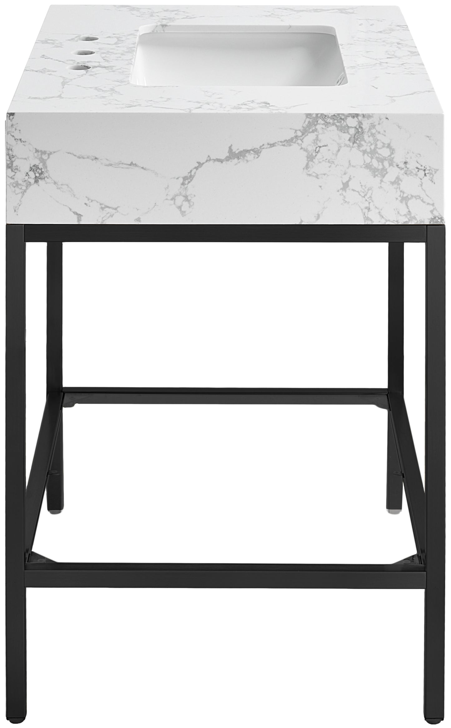 giselle black engineered marble bathroom vanity