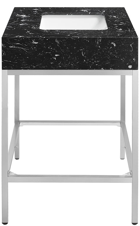 Kelly White Engineered Marble Bathroom Vanity
