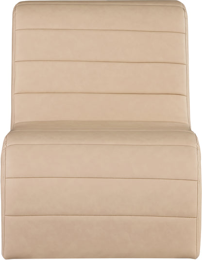 Roberto Tan Vegan Leather Accent Chair