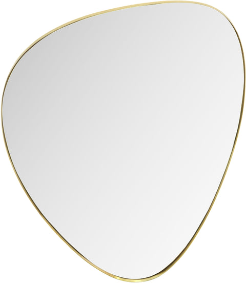 Lennox 17" Gold Iron Frame Mirror, 1 Piece