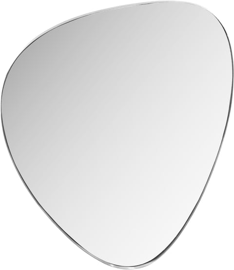 Lennox 17" Silver Iron Frame Mirror, 1 Piece