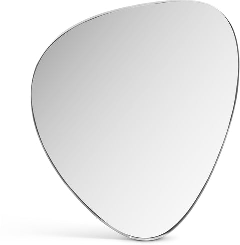 Lennox 29" Silver Iron Frame Mirror, 1 Piece