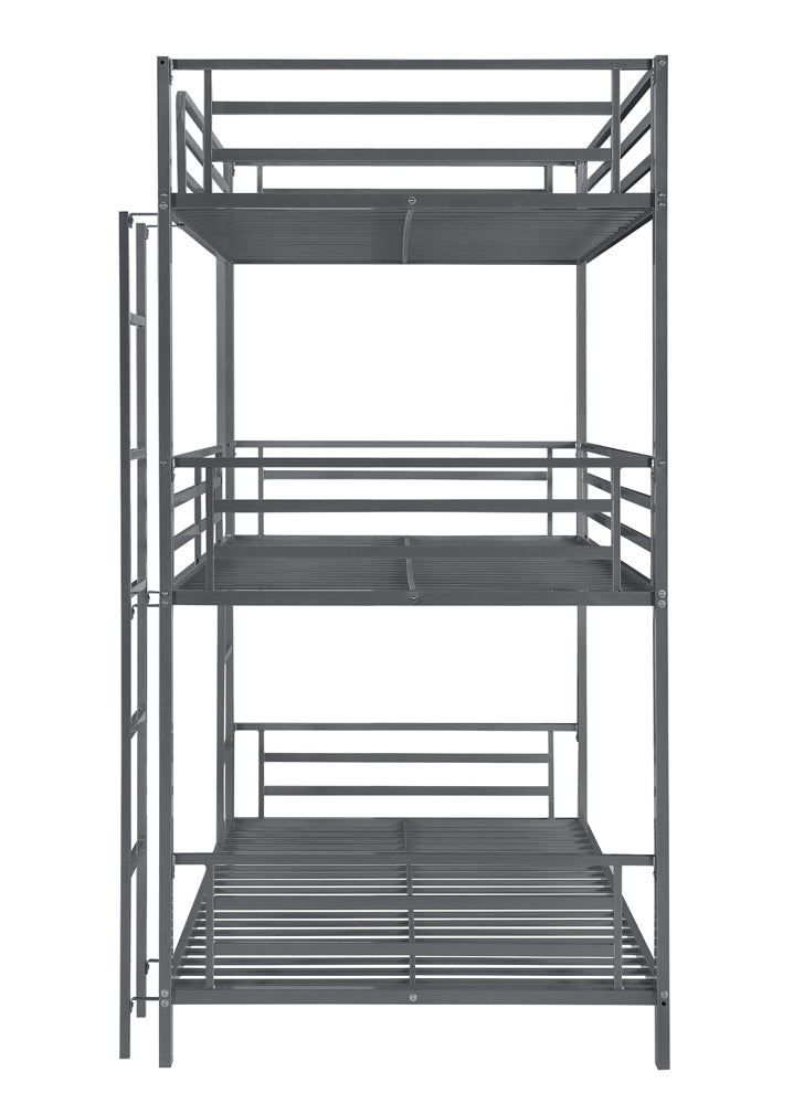 twin / twin / twin triple bunk bed