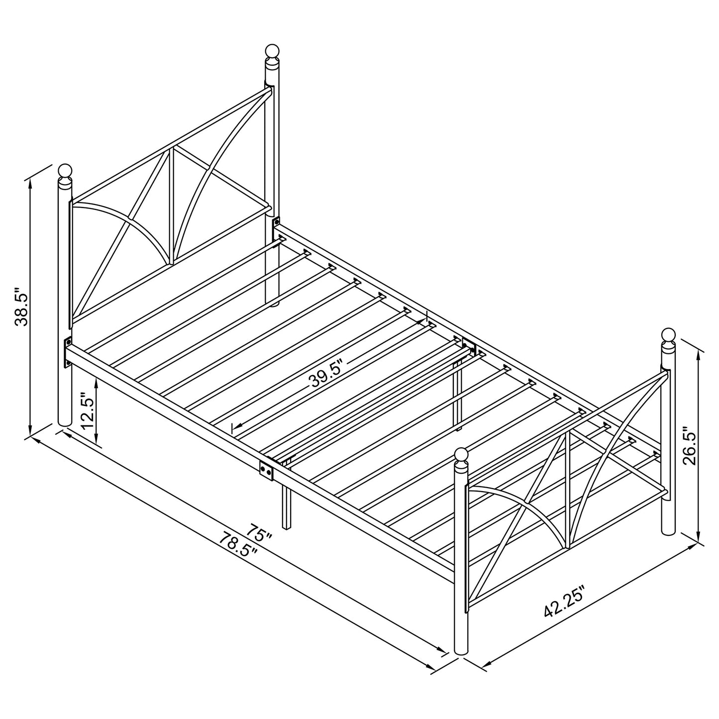 twin bed