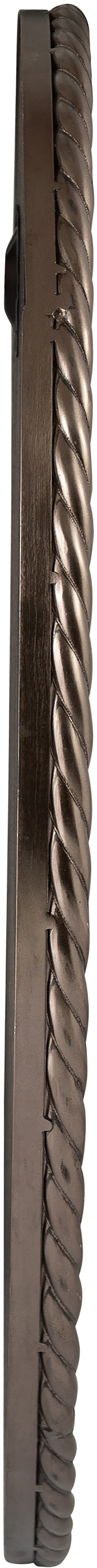 Blaire 23.75" Bronze Iron Frame Mirror, 1 Piece