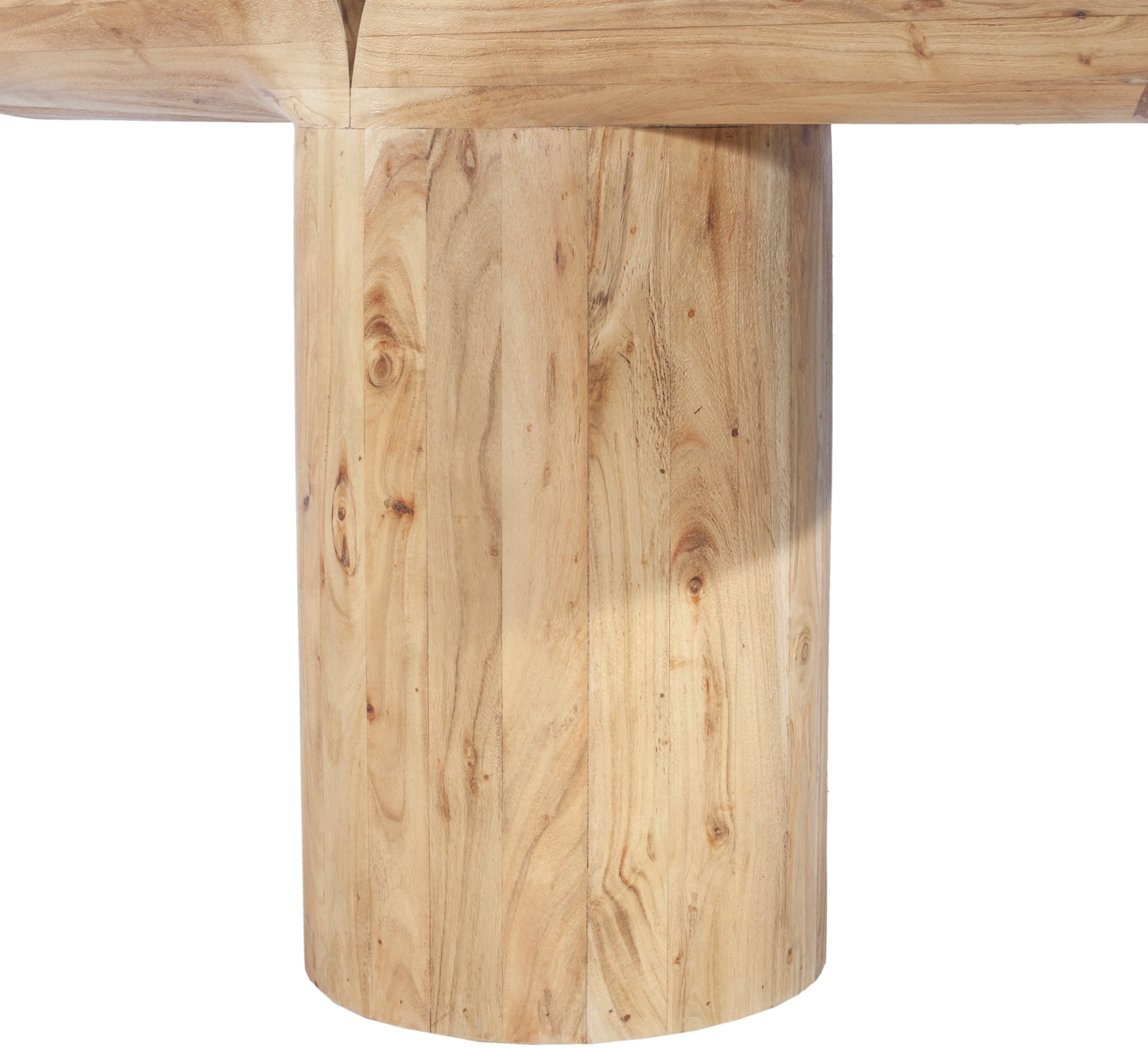 miley oak console table t