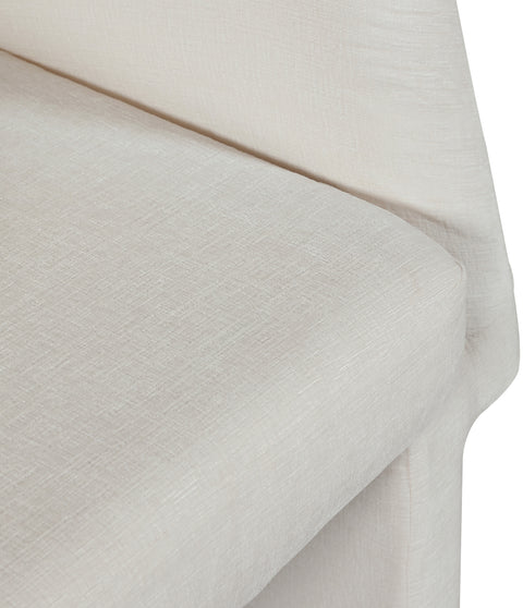 Nikki Cream Chenille Fabric Dining Chair / Accent Chair C