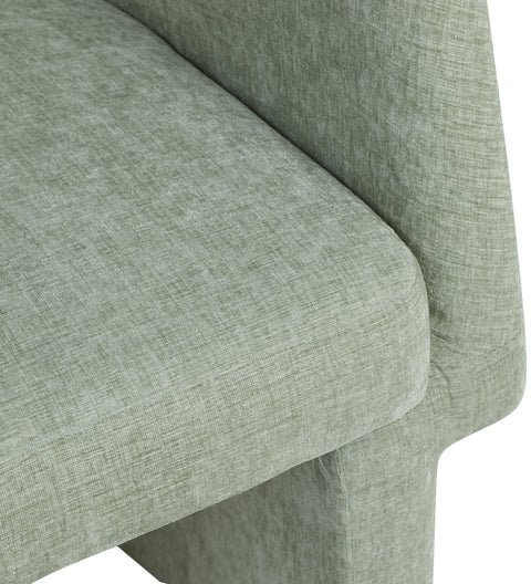 Nikki Mint Chenille Fabric Dining Chair / Accent Chair C