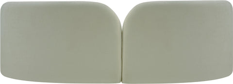 Harlow Mint Chenille Fabric Sofa