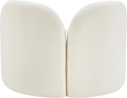 Harlow Cream Velvet Chair