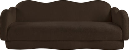 Porsha Brown Teddy Fabric Sofa