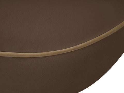 Marlow Brown Velvet Upholstered Chair, 1 Piece