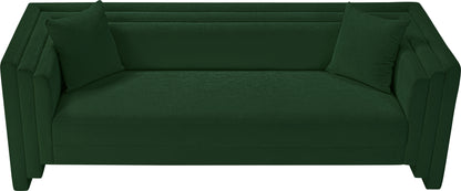 Anzio Green Chenille Fabric Sofa