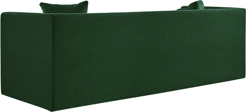 Anzio Green Chenille Fabric Sofa
