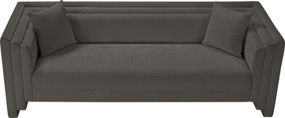 Anzio Grey Chenille Fabric Sofa