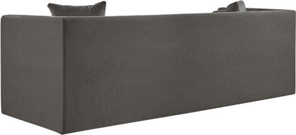 Anzio Grey Chenille Fabric Sofa