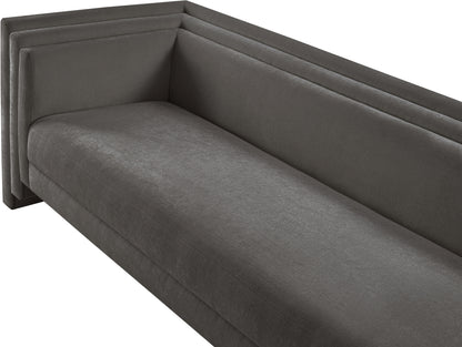 Anzio Grey Chenille Fabric Sofa