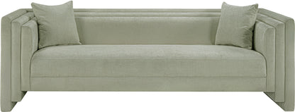 Anzio Mint Chenille Fabric Sofa