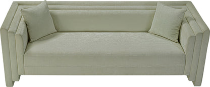 Anzio Mint Chenille Fabric Sofa