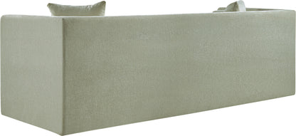 Anzio Mint Chenille Fabric Sofa