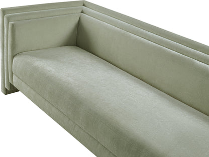 Anzio Mint Chenille Fabric Sofa