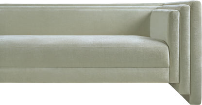 Anzio Mint Chenille Fabric Sofa