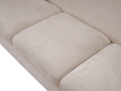 Gianna Beige Chenille Fabric Sofa