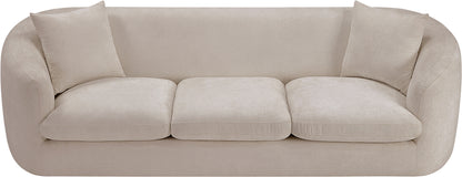 Gianna Beige Chenille Fabric Sofa