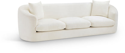 Gianna Cream Chenille Fabric Sofa