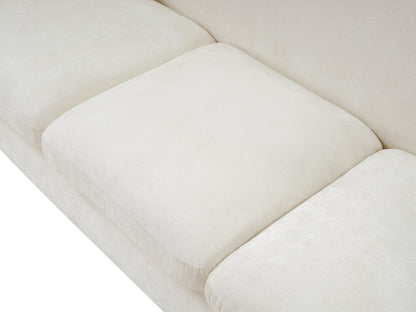 Gianna Cream Chenille Fabric Sofa