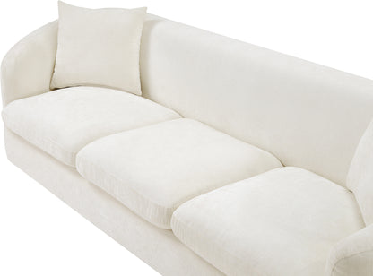 Gianna Cream Chenille Fabric Sofa