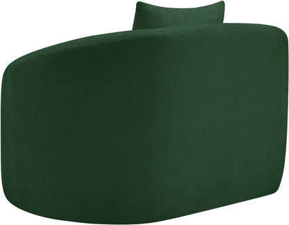 Gianna Green Chenille Fabric Chair