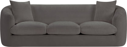 Gianna Grey Chenille Fabric Sofa