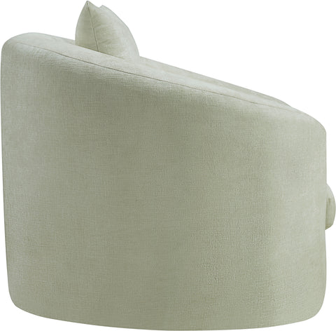 Gianna Mint Chenille Fabric Chair